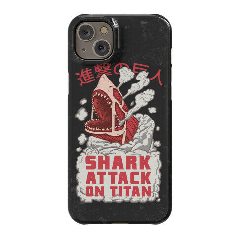 Shark Attack On Titan Phone Case